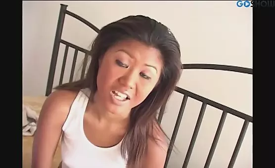 Teasing Lonely Brunette with Naked Tits and Horny Pleasures