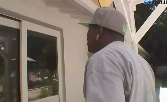 Big Black Cock, Brunette Oral