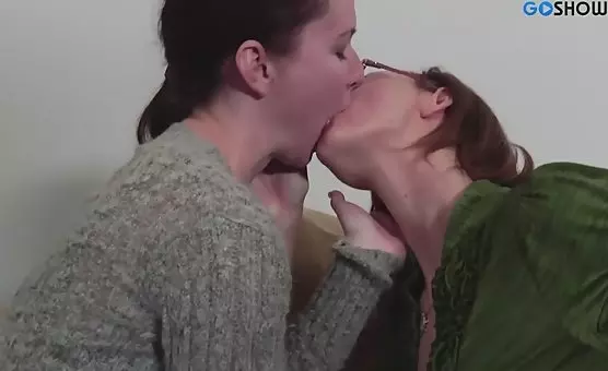 Lesbian Passion Unleashed Tasty Breasts and Devouring Pussy